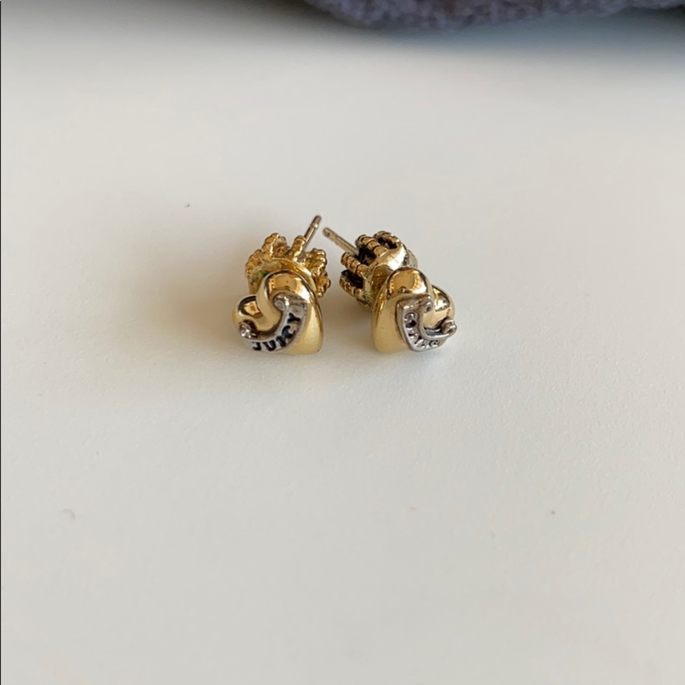 Juicy Couture Gold Heart Stud